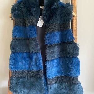 Dylan faux fur vest